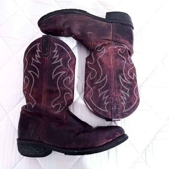 Double H - 12" Steel Toe AG7 Work Western Boot - 2282 Size 10 - Picture 1 of 13